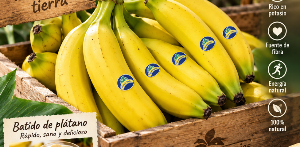 ¡Plátanos de Canarias en Frujuaida!